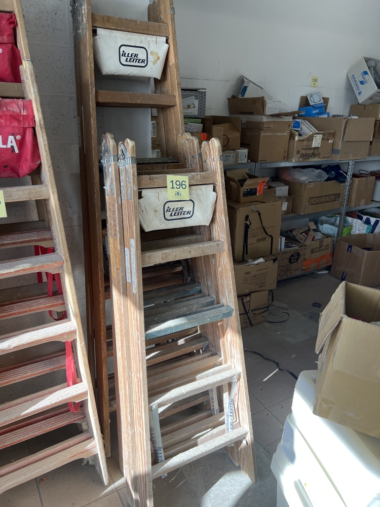 Échelles en bois
