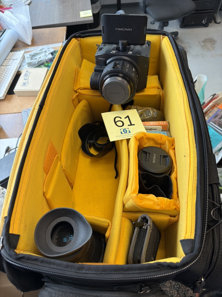 Caméra avec accessoires