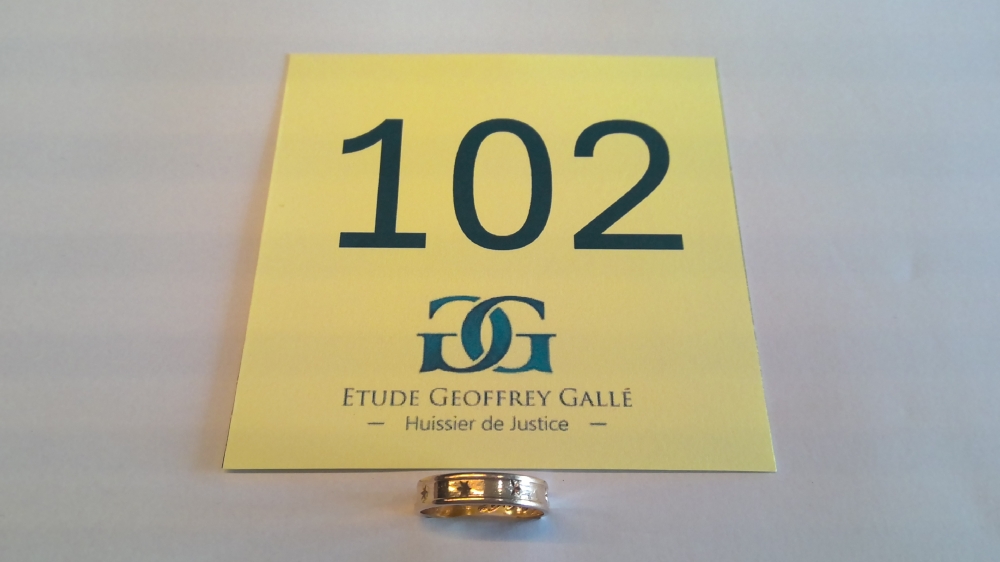 Alliance en or jaune