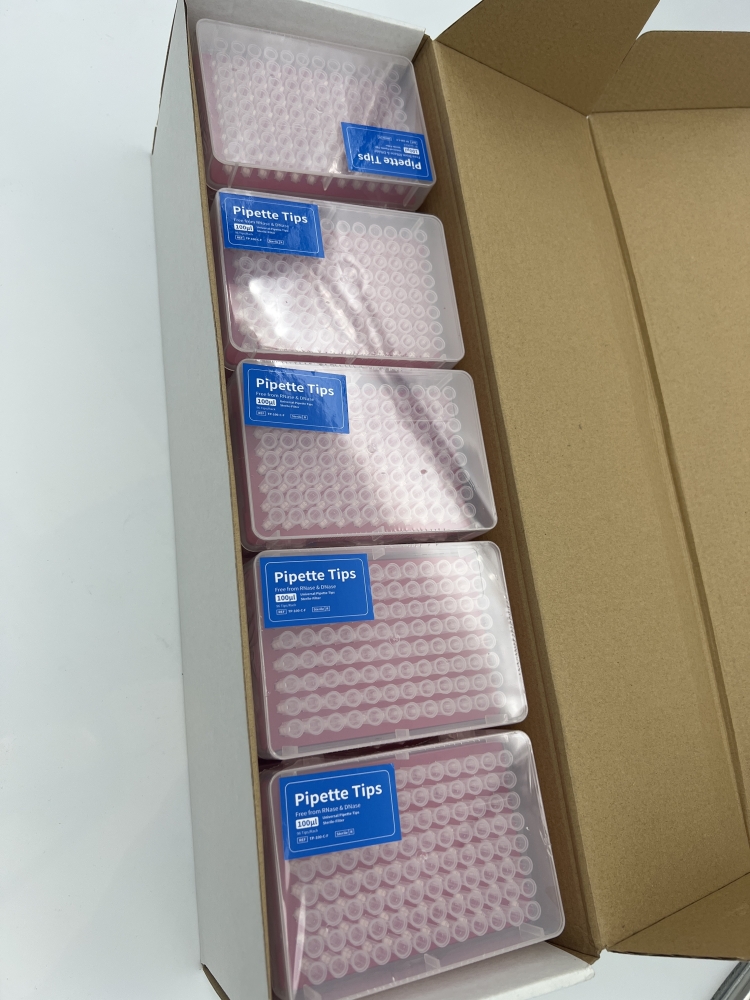 100 μlfilter pipette tips, sterile, non-pyrogenic, DNase and RNase free