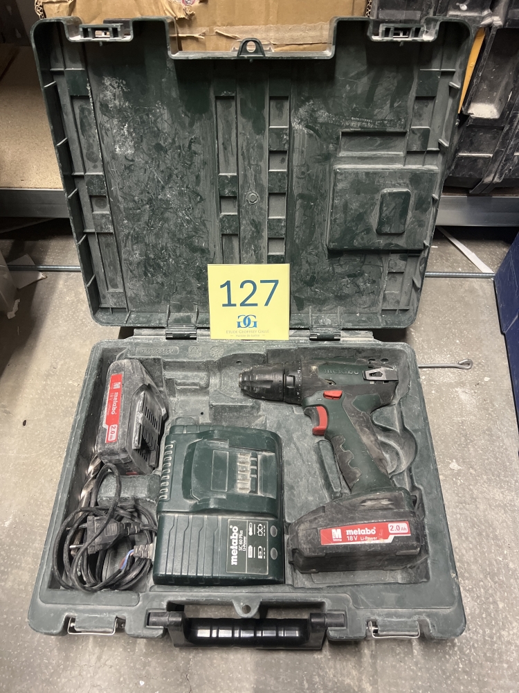Viseuse avec chargeur et 2 accus