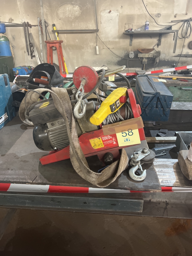 Treuil avec accessoires