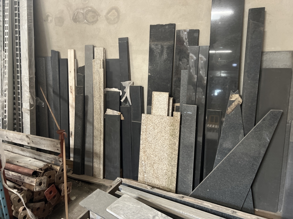 Lot de granite