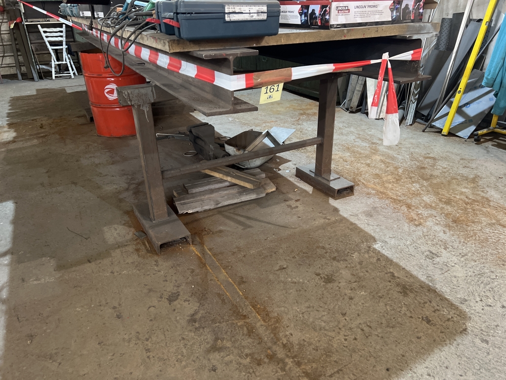 Table à souder 5 m + étau