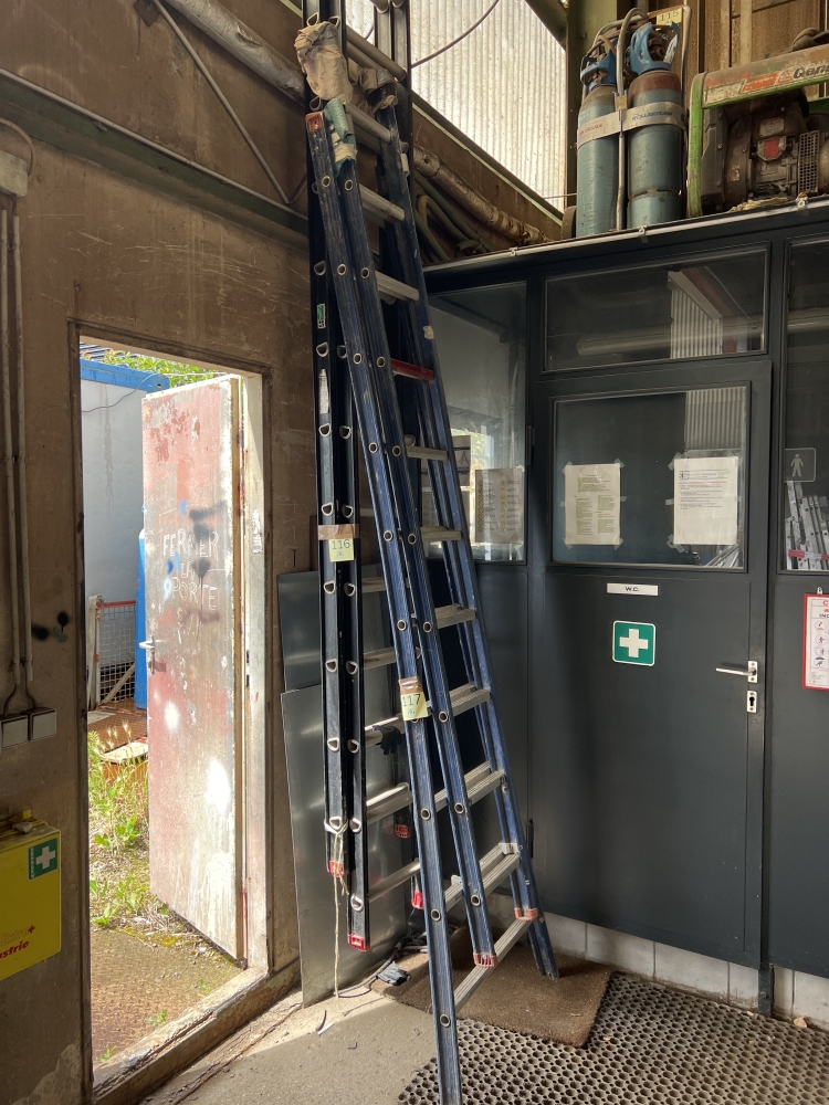 Échelle en aluminium