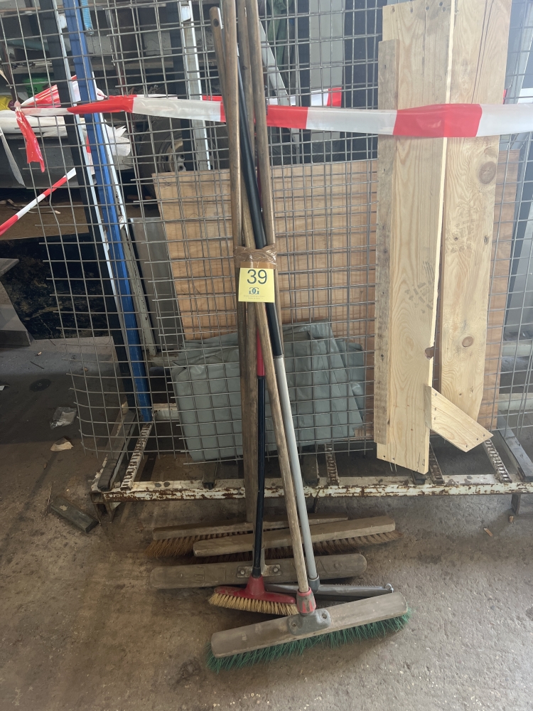 Set de balaies, raclette et brosse