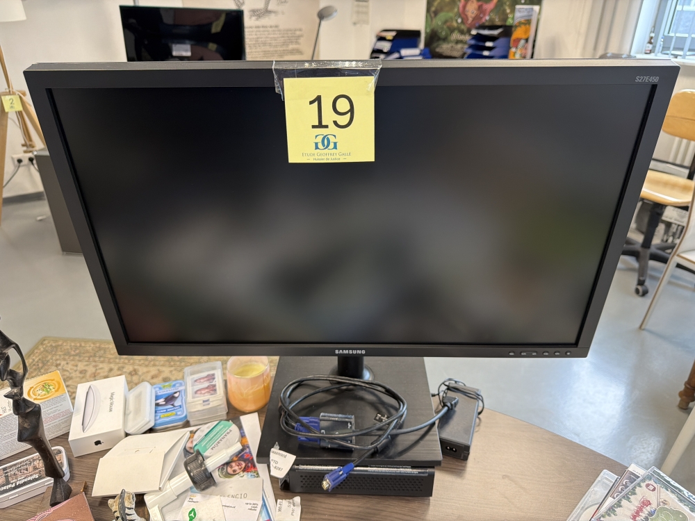 Ordinateur avec écran