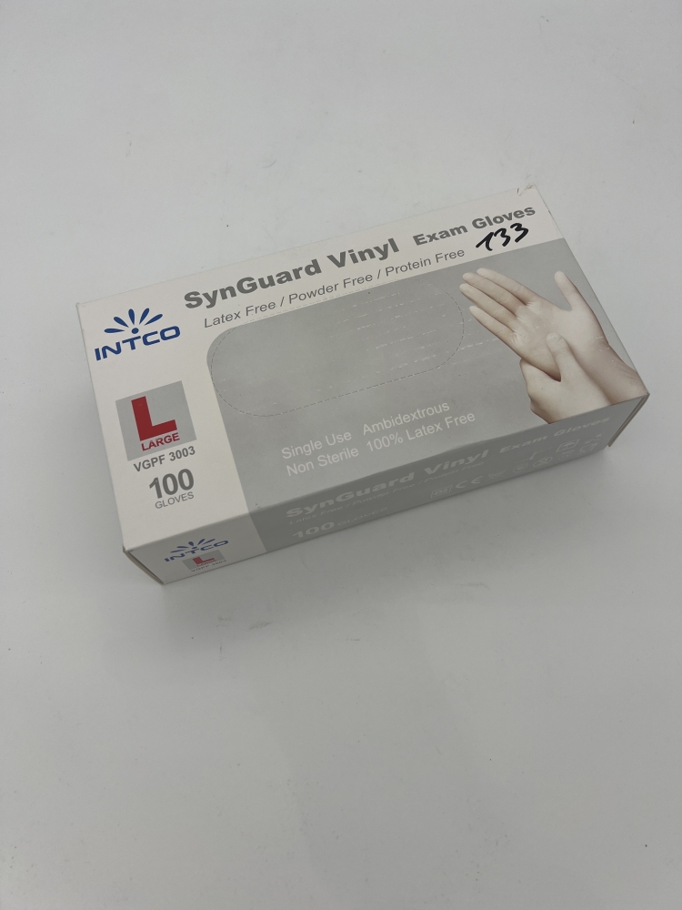 Intco Synguard Vinyl Exam Gloves,