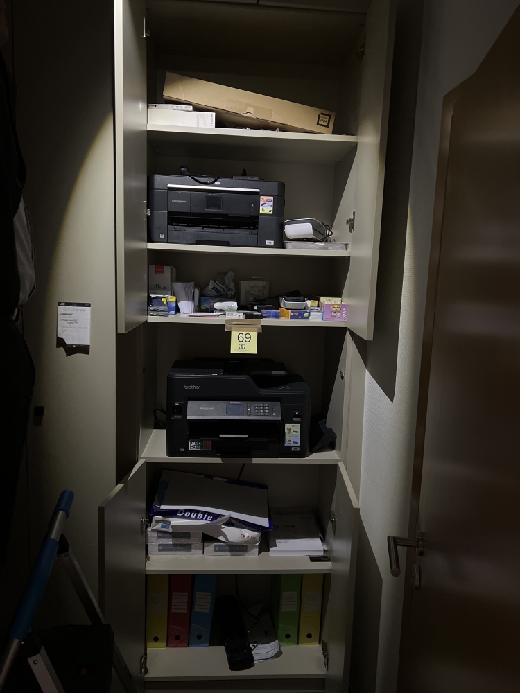 2 imprimantes brother, 1 lamineuse A4, 1 dymo labelmanager 160